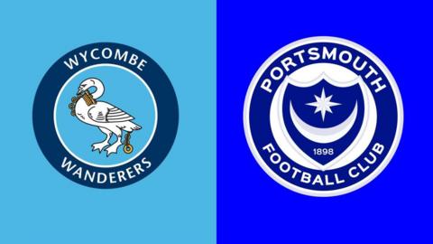 Wycombe, Portsmouth club badges