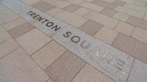 Trenton Square engraving