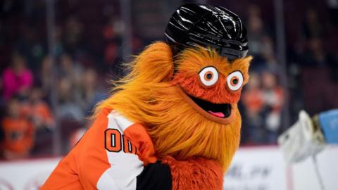 Close-in shot of Gritty