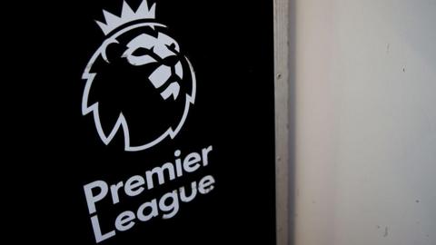 The logo / badge of the Premier League
