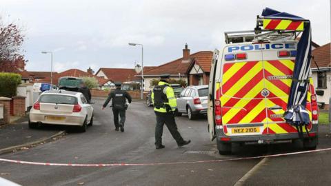 The scene of the fatal incident in Limavady