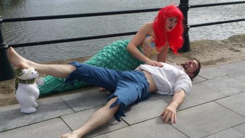 Recreation of The Little Mermaid