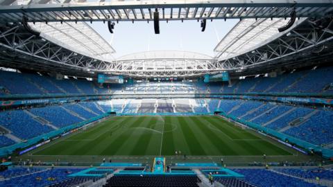 Krestovsky Stadium in St Petersburg