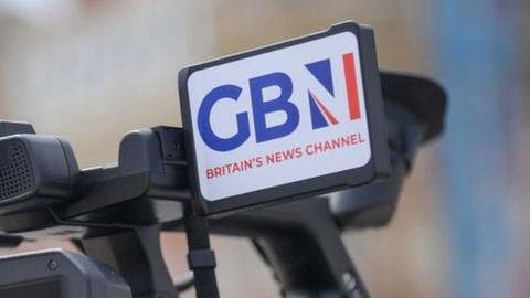 GB News camera