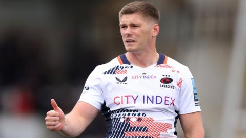 Saracens skipper Owen Farrell