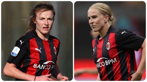 Christy Grimshaw and Natasha Dowie