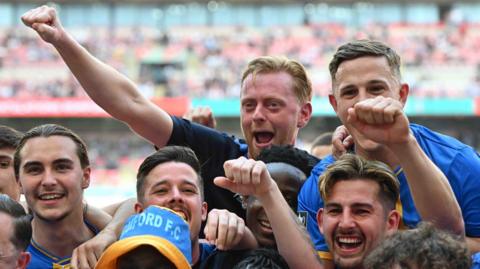 Romford beat Great Wakering Rovers 3-0 in the 2024 FA Vase final