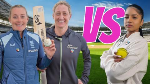 Shini vs two cricket professionals.