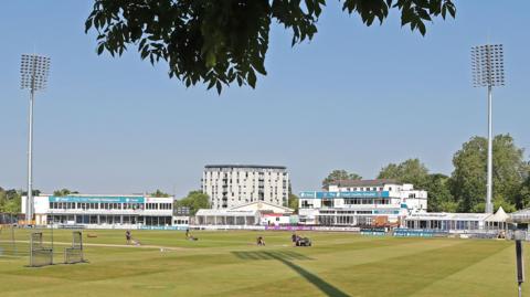 General view of Chelmsford home of Essex County Cricket Club