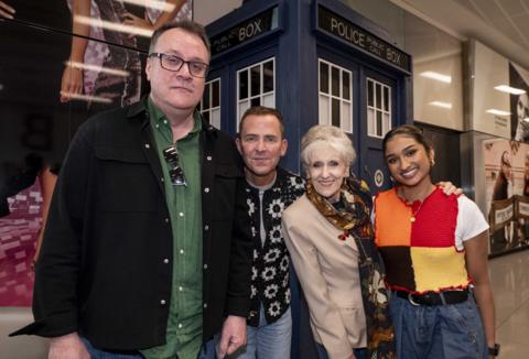 Russell T Davies, Anita Dobson & Varada Sethu on the Scott Mills Breakfast show