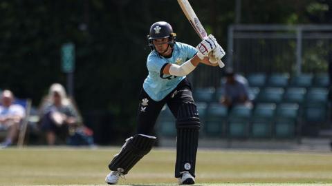 Emma Jones batting