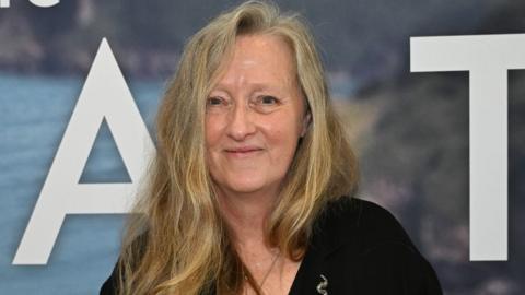 Author Raynor Winn of The Salt Path attends The Lighthouse Cinema for a Gala Screening of The Salt Path on May 06, 2025 in Newquay, Cornwall