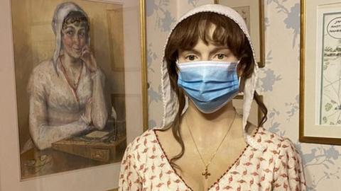 Jane Austen waxwork