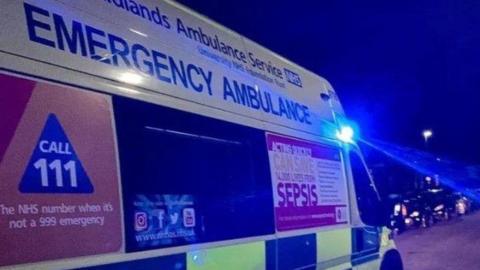 West Midlands ambulance