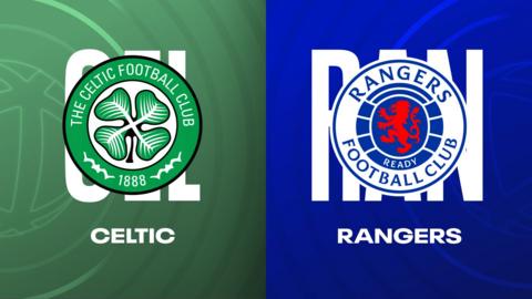 Celtic and Rangers badges