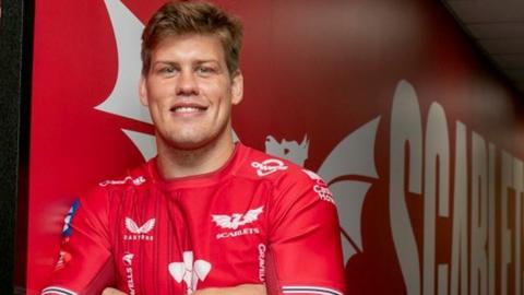 Scarlets' new signing Jarrod Taylor