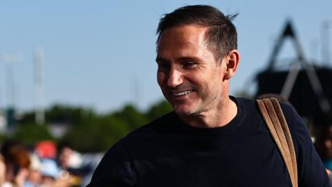 Frank Lampard arrives
