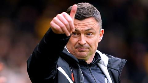 Sheff Utd boss Paul Heckingbottom