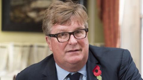 Crispin Odey at his office in London in 2016