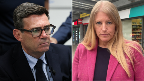 Andy Burnham and Donna Jones