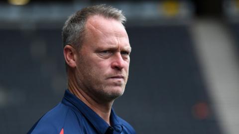 Michael Flynn during his time as Cheltenham Town boss