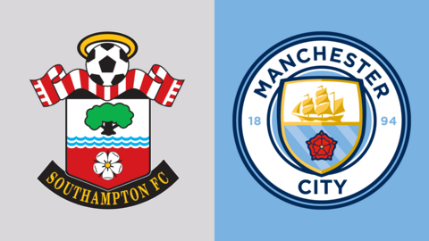 Southampton v Manchester City badges