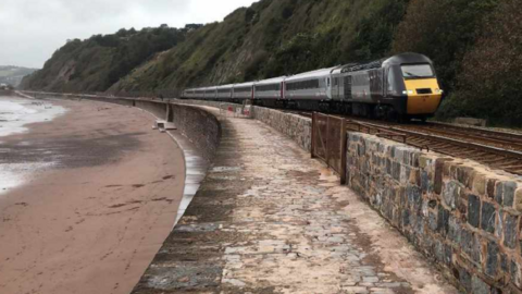 Dawlish sea wall