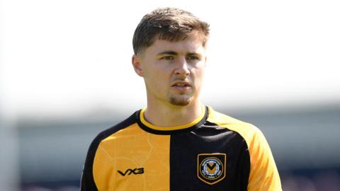 Newport County's James Crole
