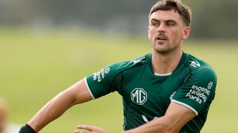 Lewis Dodd in training with South Sydney Rabbitohs