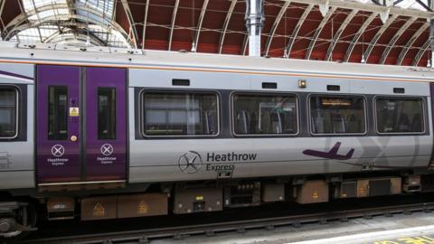 Heathrow Express train