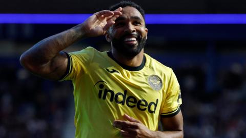 Callum Wilson celebrates