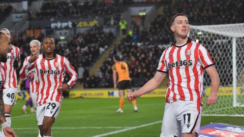 Robert Bozenik celebrating