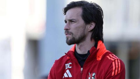 Crusaders manager Declan Caddell