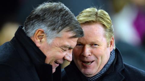 Sam Allardyce and Ronald Koeman