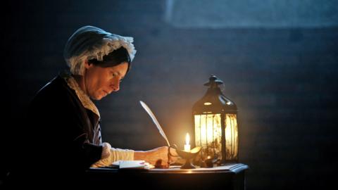 Actor as Florence Nightingale