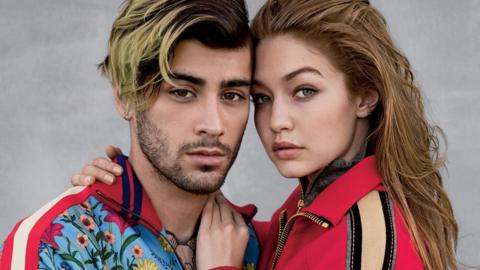 Zayn Malik and Gigi Hadid in Vogue