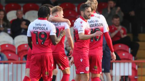 Accrington Stanley players