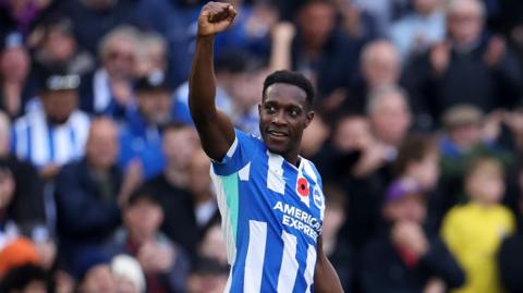 Danny Welbeck celebrates