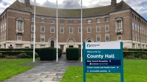 County Hall in Taunton, Somerset