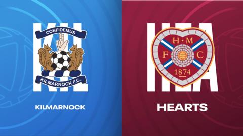 Kilmarnock and Hearts badges