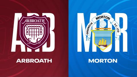 Arbraoth and Greenock Morton badges