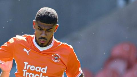 Ashley Fletcher during a pre-season game with Blackpool