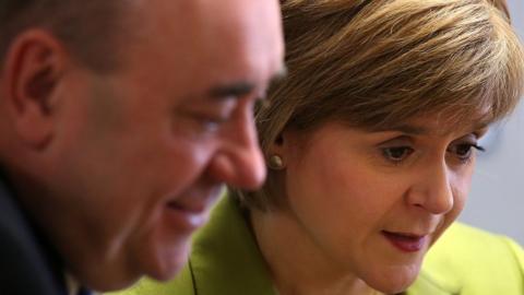 Alex Salmond and Nicola Sturgeon