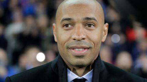 Former France and Arsenal striker Thierry Henry