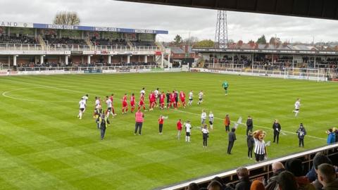 Hereford v Darlington match