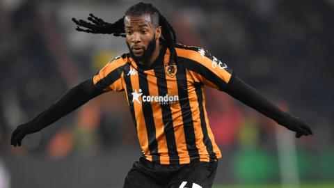 Kasey Palmer in action for Hull City