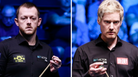 Mark Allen and Neil Robertson