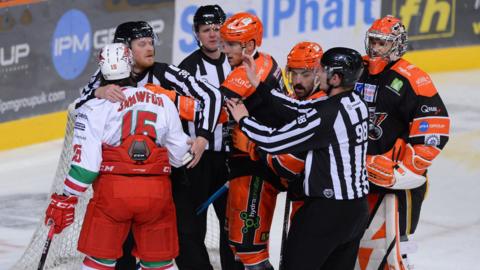 Sheffield Steelers v Cardiff Devils