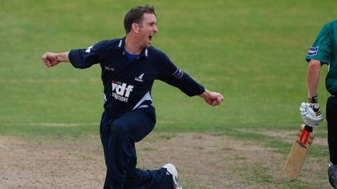 James Kirtley celebrating