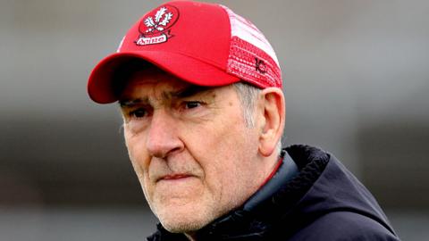 Derry manager Mickey Harte